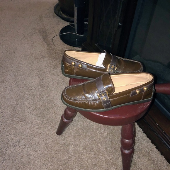 🔥🔥LOUIS VUITTON🔥🔥PATENT LEATHER LOAFERS🔥🔥 - Picture 9 of 14